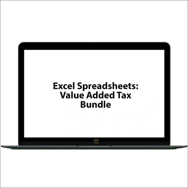 Excel Spreadsheets: VAT Bundle