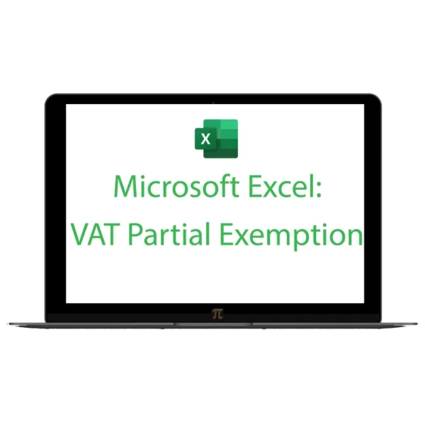 Microsoft Excel: VAT Partial Exemption Calculator